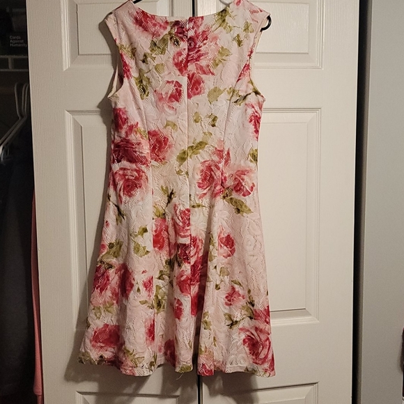 Sandra Darren pink floral dress - Picture 2 of 2